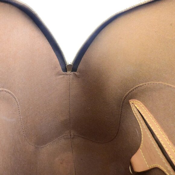 LOUIS VUITTON LV Logo Ellipse PM Hand Bag Monogram Leather Brown - Picture 7 of 14